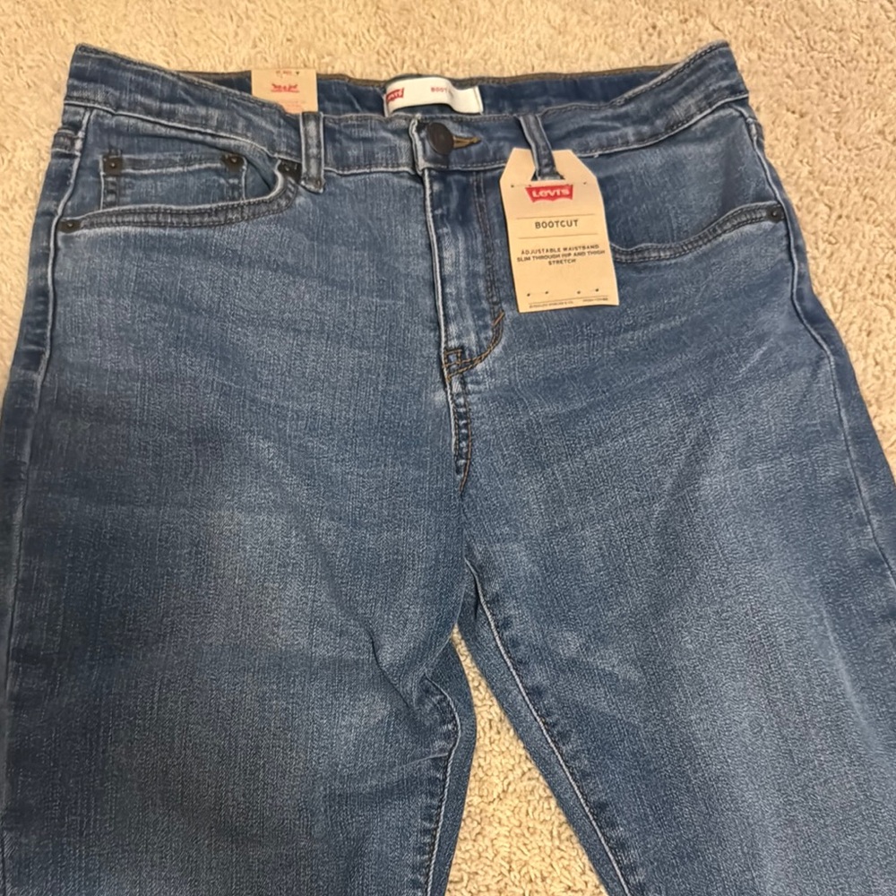 Levi's Girl’s Classic Blue Boot Cut Jeans